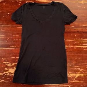 JCREW J. Crew Fitted Tee Women's XS Navy